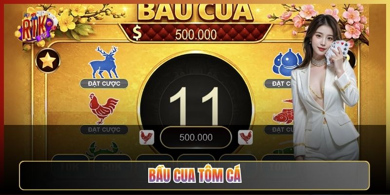 Bầu Cua Tôm Cá Tại Rikvip: Lắc Cho Đỏ Cả Năm